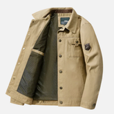 Jaqueta Casual Masculina em Algodão
