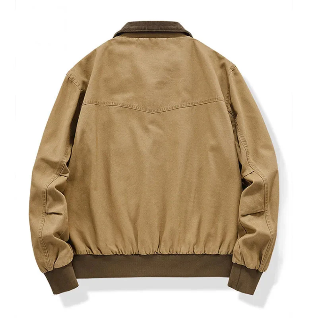 Jaqueta Bomber Vintage Masculina